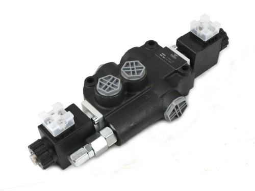 Rozdzielacz hydrauliczny 1-sekcyjny sterowany elektrycznie 12V 80L VOIMA-40980