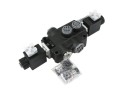 Rozdzielacz hydrauliczny 1-sekcyjny sterowany elektrycznie 12V 80L VOIMA-40981