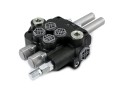 Rozdzielacz hydrauliczny 2-sekcyjny 80L sterowany joystickiem na linkę VOIMA-39609
