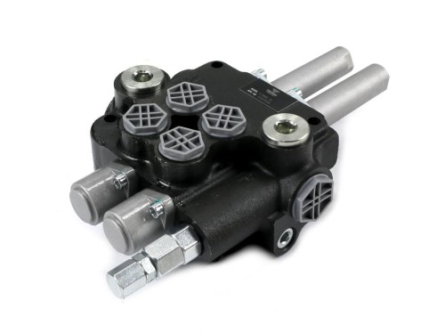 Rozdzielacz hydrauliczny 2-sekcyjny 80L sterowany joystickiem na linkę VOIMA-39609