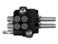 Rozdzielacz hydrauliczny 2-sekcyjny 80L sterowany joystickiem na linkę VOIMA-39611