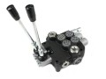 Rozdzielacz hydrauliczny 2-sekcyjny 80L z zatrzaskami VOIMA-40986