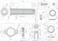 Zestaw (kit) do rozdzielacza hydraulicznego 80L - mocowanie linki VOIMA-41008