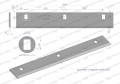 Nóż walca zrywacza napawany 400x63x6 otwory 3x20mm zastosowanie Capello WARYŃSKI-40285