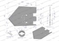 Lemiesz, listwowy prawy szerokość wyorywania 620mm, zastosowanie Grimme, Waryński-41212