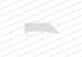 Lemiesz 3-skibowy z dziobem zastosowanie PR47 Unia Pług stal borowa WARYŃSKI-10389
