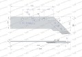Lemiesz 4-skibowy z dłutem zastosowanie PR48 grubość 12mm Unia Pług stal borowa WARYŃSKI-14155