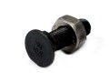 Śruba kpl. płużna dwunoskowa większy łeb M10x40 mm kl.10.9 Waryński ( sprzedawane po 25 )-35232