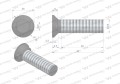 Śruba kpl. płużna dwunoskowa M16x40 mm kl.10.9 Waryński ( sprzedawane po 25 )-18523