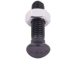 Śruba kpl. redliczkowa półokrągła M8x33 mm kl. 8.8 Waryński ( sprzedawane po 25 )
