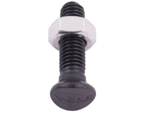 Śruba kpl. redliczkowa półokrągła M8x33 mm kl. 8.8 Waryński ( sprzedawane po 25 )-18537