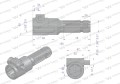 Redukcja adapter na trzpień 1 3/8" 6 wpustów na wałek 1 3/8" 21 wpustów WARYŃSKI-13992