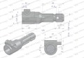 Redukcja adapter na trzpień 1 3/8" 21 wpustów na wałek 1 3/8" 6 wpustów WARYŃSKI-13996