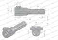 Redukcja adapter na śrubę 1 1/8" 6 wpustów na wałek 1 3/8" 6 wpustów WARYŃSKI-14012
