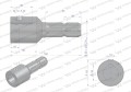 Redukcja adapter na wpust otwór wew. Q 35 mm na wałek 1 3/8 " 6 wpustów WARYŃSKI-14084