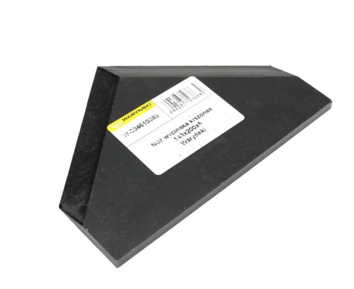 Nóż wycinaka kiszonek 143x200x8 mm WARYŃSKI-40340