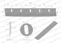 Nóż bębna sieczkarni 5 otw. 10 mm zastosowanie Fortschritt WARYŃSKI-37574