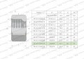 Nakrętka hydrauliczna metryczna (M35L) M45x2 35L Waryński ( sprzedawane po 2 )-25348