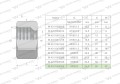 Nakrętka hydrauliczna metryczna (M42L) M52x2 42L Waryński ( sprzedawane po 2 )-25354