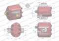 Pompa hydrauliczna podnośnika wzmocniona 39 l/min C-360 WARYŃSKI-11213