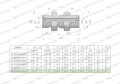 Złączka hydrauliczna calowa grodziowa BB 1" BSP z przeciwnakrętką (XSV) Waryński-24878