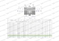 Złączka hydrauliczna metryczna BB M45x2 35L (XG) Waryński-26062