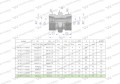 Złączka hydrauliczna metryczna BB M52x2 42L (XG) Waryński-26068