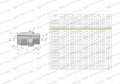 Przyłączka hydrauliczna BB 1/2"UNF (JIC) x M10x1 (XGE) Waryński ( sprzedawane po 2 )-26552
