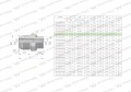Przyłączka hydrauliczna BB 1/2"UNF (JIC) x M12x1.5 (XGE) Waryński ( sprzedawane po 2 )-26558