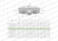 Złączka hydrauliczna redukcyjna calowa BB 9/16" x 3/4" UNF (JIC) Waryński ( sprzedawane po 2 )-26808