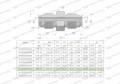 Złączka hydrauliczna calowa BB 7/8" UNF (JIC) Waryński ( sprzedawane po 2 )-26140