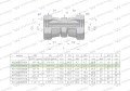 Złączka hydrauliczna calowa AA 3/8" BSP Waryński ( sprzedawane po 2 )-24937