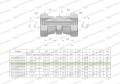 Złączka hydrauliczna redukcyjna calowa AA 3/8" x 1/2" BSP Waryński ( sprzedawane po 2 )-24943