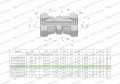 Złączka hydrauliczna calowa AA 1/2" BSP Waryński ( sprzedawane po 2 )-24949