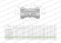 Złączka hydrauliczna calowa AA 1" BSP Waryński-24961