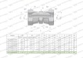 Złączka hydrauliczna calowa AA 1 1/4" BSP Waryński-24967