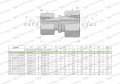 Złączka hydrauliczna metryczna AA M14x1.5 08L x M12x1.5 06L Waryński ( sprzedawane po 2 )-29601