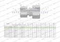 Złączka hydrauliczna metryczna AA M16x1.5 10L x M12x1.5 06L Waryński ( sprzedawane po 2 )-29599