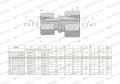 Złączka hydrauliczna metryczna AA M16x1.5 10L x M14x1.5 08L Waryński ( sprzedawane po 2 )-29597