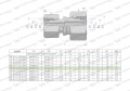 Złączka hydrauliczna metryczna AA M18x1.5 12L x M16x1.5 10L Waryński ( sprzedawane po 5 )-29593