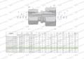 Złączka hydrauliczna metryczna AA M22x1.5 15L x M18x1.5 12L Waryński ( sprzedawane po 5 )-29589