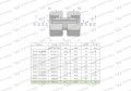 Złączka hydrauliczna metryczna AA M52x2 42L Waryński-25014