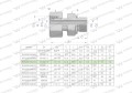 Przyłączka hydrauliczna AB (EVGE) M16x1.5 10L x 1/4" BSP ED Waryński ( sprzedawane po 2 )-25138