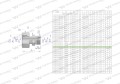Złączka hydrauliczna metryczna AB (XKOR) A-M30x2 22L / B-M22x1.5 15L Waryński-26933