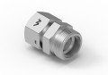 Złączka hydrauliczna metryczna AB (XKOR) A-M26x1.5 18L / B-M26x1.5 18L Waryński ( sprzedawane po 2 )-39172