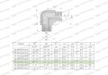Kolanko hydrauliczne calowe BB 3/4" BSP (XW) Waryński ( sprzedawane po 2 )-27106