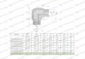 Kolanko hydrauliczne calowe BB 1 1/4" BSP (XW) Waryński-27117