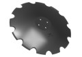 Talerz uzębiony Z-12 fi 610 mocowanie 4/98 grubość 6 stal borowa WARYŃSKI R-37910