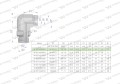 Kolanko hydrauliczne nastawne BB M12x1.5 06L x 1/8" BSP z regulacją Waryński-24801