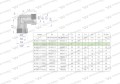 Kolanko hydrauliczne metryczne BB M14x1.5 08L (XW) Waryński ( sprzedawane po 5 )-27141